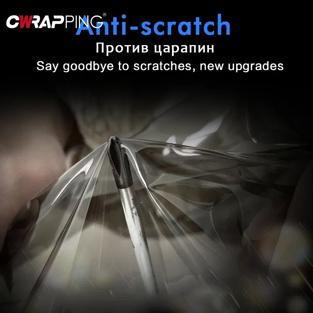 Car Headlight Tint PVC Film Bumper Paint Protection Cover - Image 2