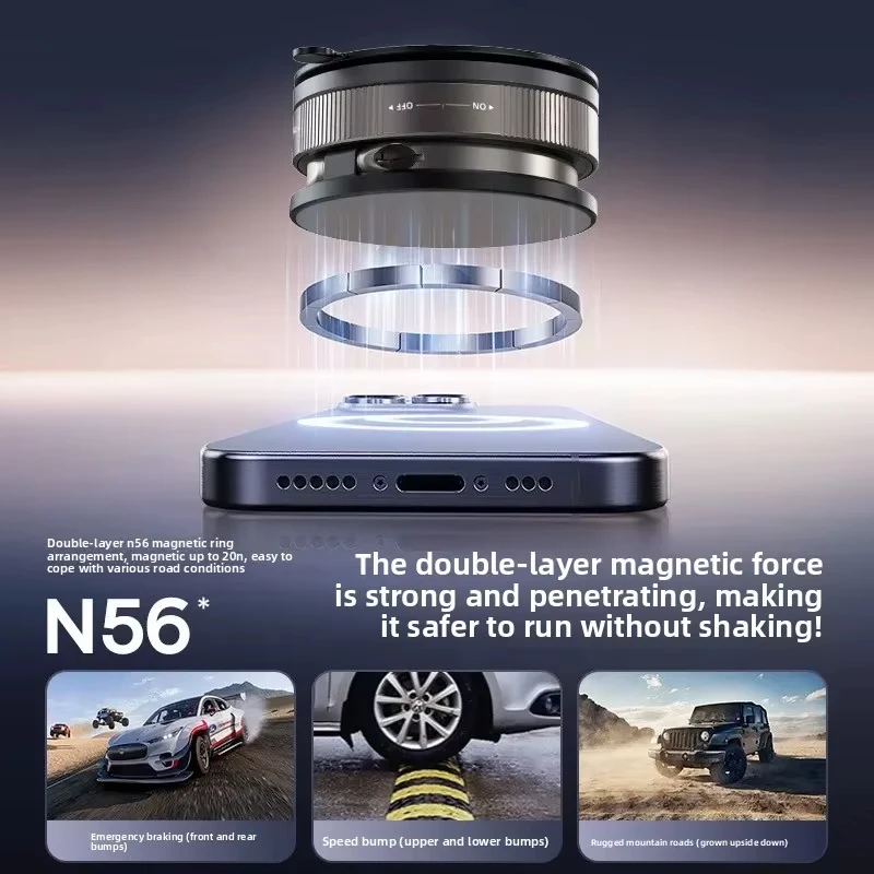 Magnetic Phone Holder Stand for Car Gym Mirror Magsafe - Image 3