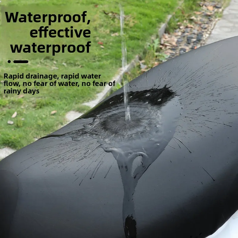 Waterproof PU Leather Motorcycle Seat Cover Protector Accessory - Image 4