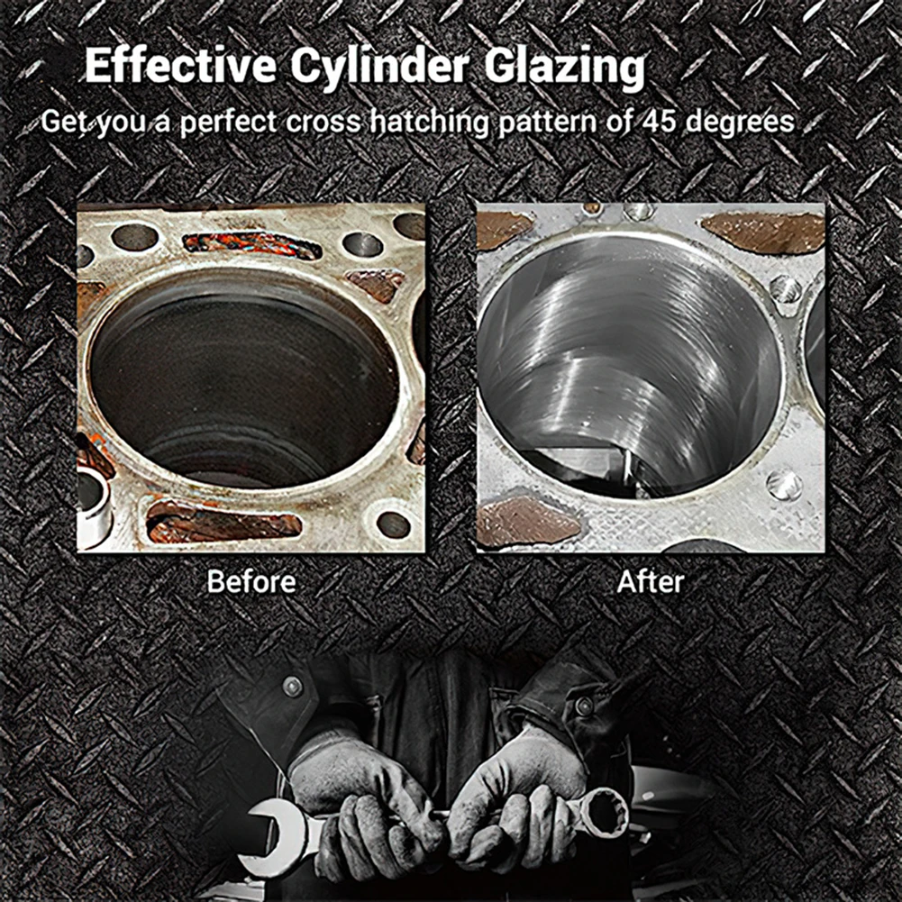 Stainless Steel Cylinder Sander Brake Hone Tool 51-177mm - Image 4