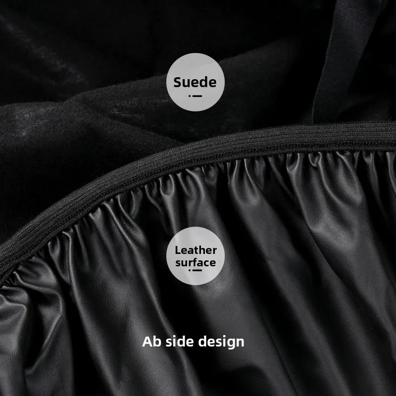 Waterproof PU Leather Motorcycle Seat Cover Protector Accessory - Image 6