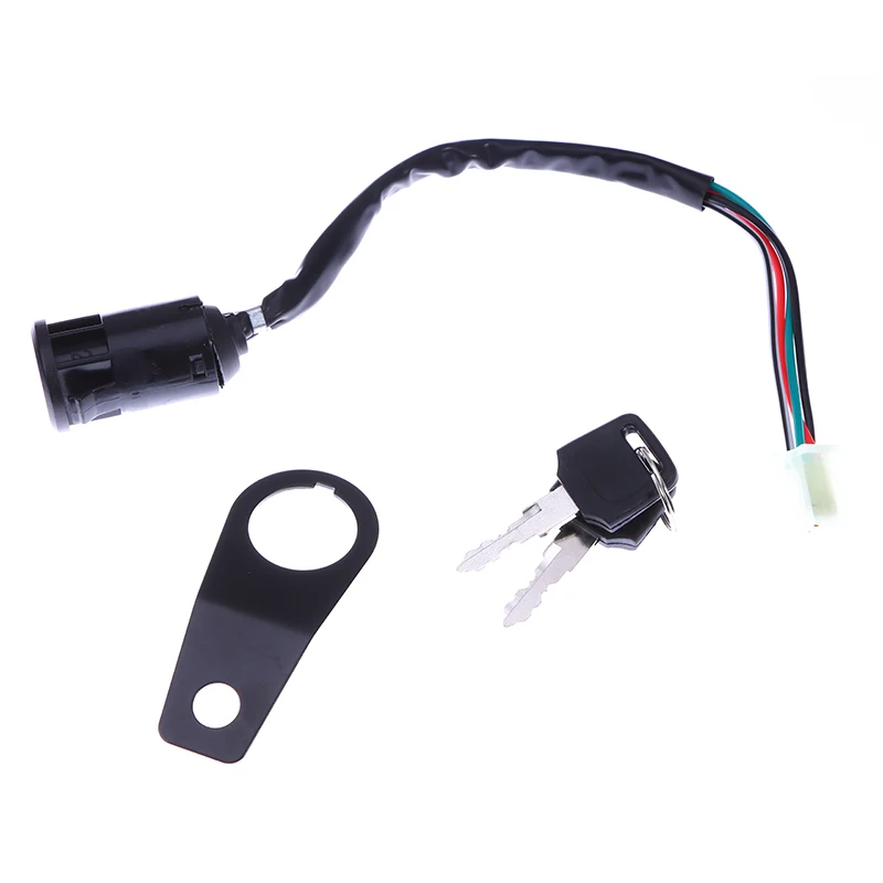 Universal Motorcycle Ignition Switch Lock Key Set 50cc-150cc - Image 4