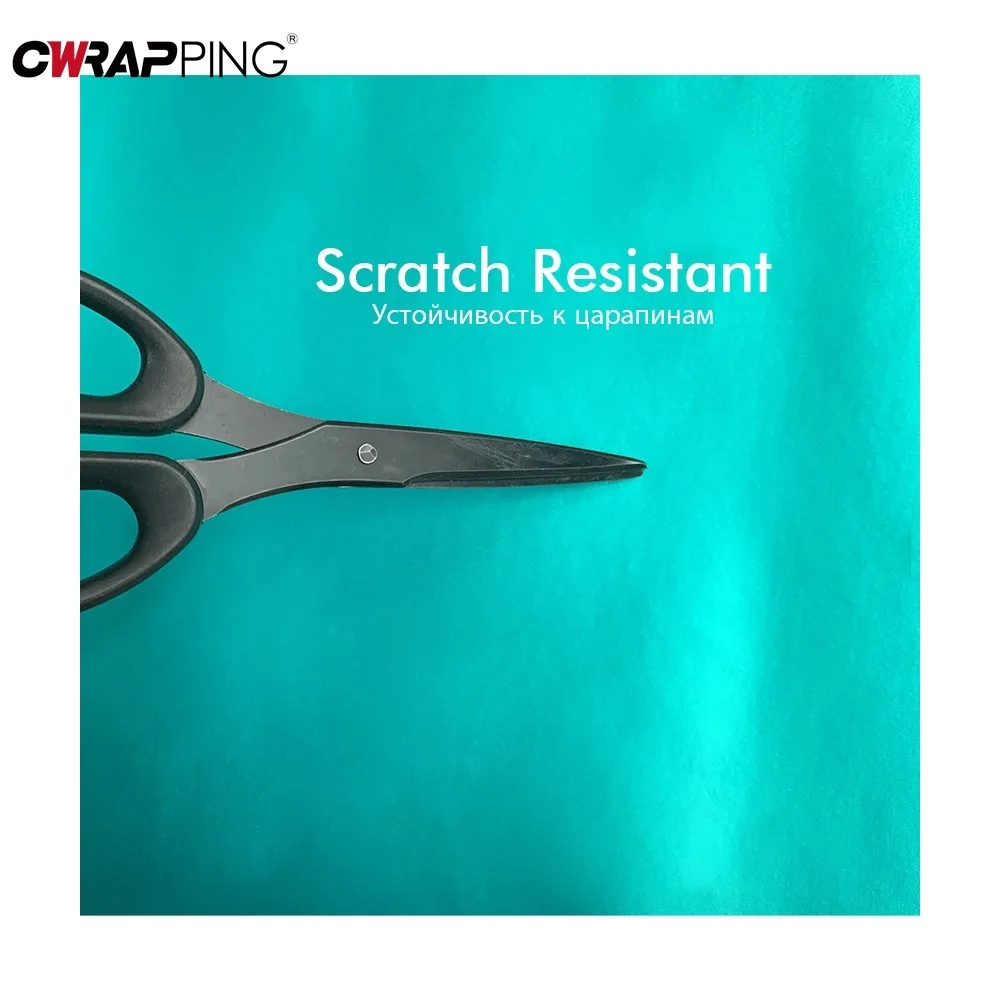 Matte Chrome Vinyl Car Wrap Film 30x50cm DIY Sticker - Image 4