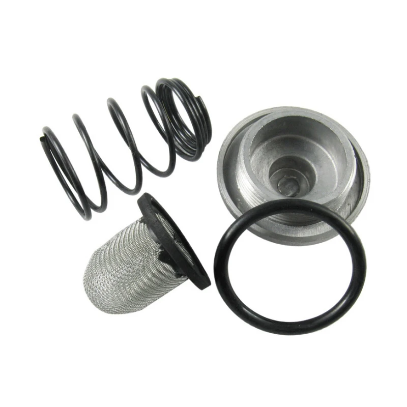 GY6 50cc 150cc Scooter Oil Filter Drain Plug Set Aluminum Rubber - Image 2