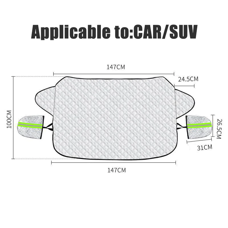 Universal Waterproof Car Windshield Cover Sunshade Awning - Image 7