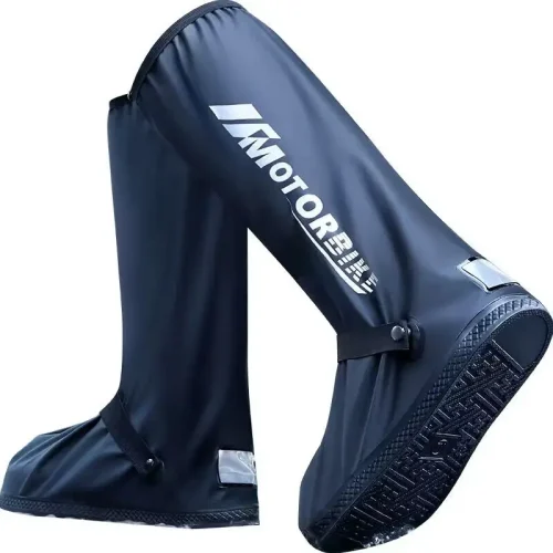 Waterproof High Tube Motorcycle Rain Boots Non-Slip Rubber