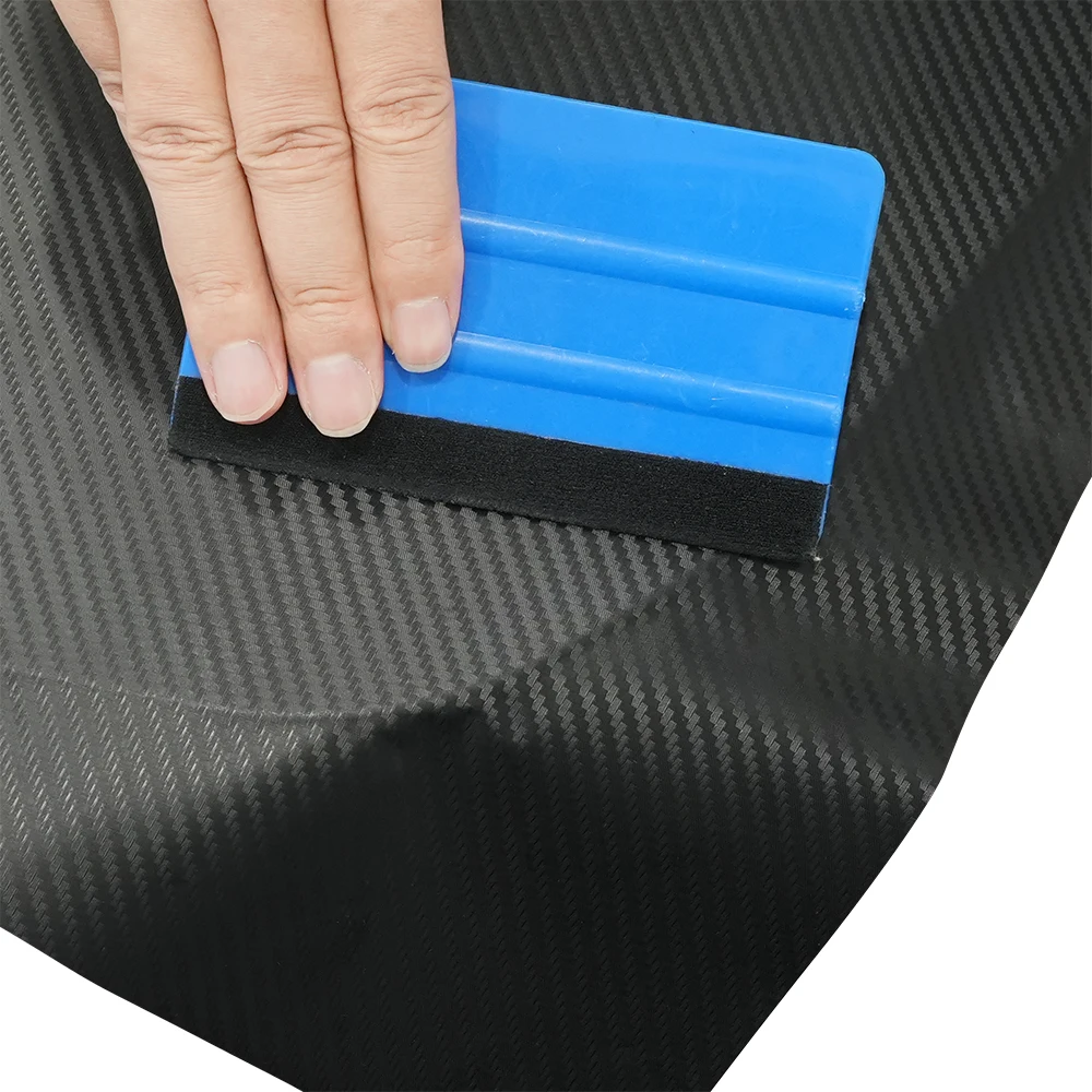 3D Carbon Fiber Glossy PVC Vinyl Wrap for Auto Body Styling - Image 5