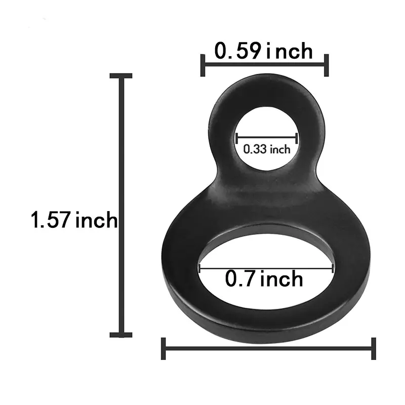 Stainless Steel Tie-Down Strap Rings for Motorcycle ATV UTV - Image 3