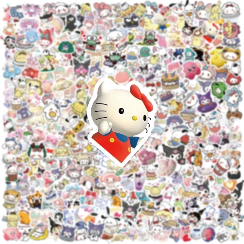 Kawaii Sanrio Waterproof Stickers for Laptops Phones Luggage