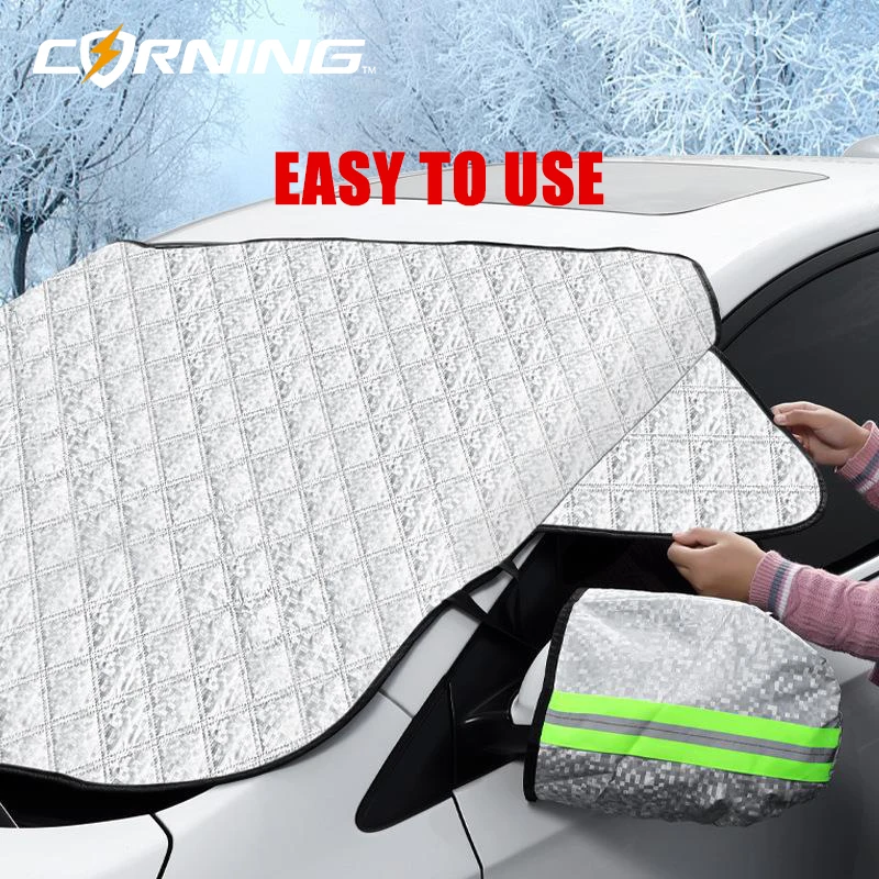 Universal Waterproof Car Windshield Cover Sunshade Awning - Image 3