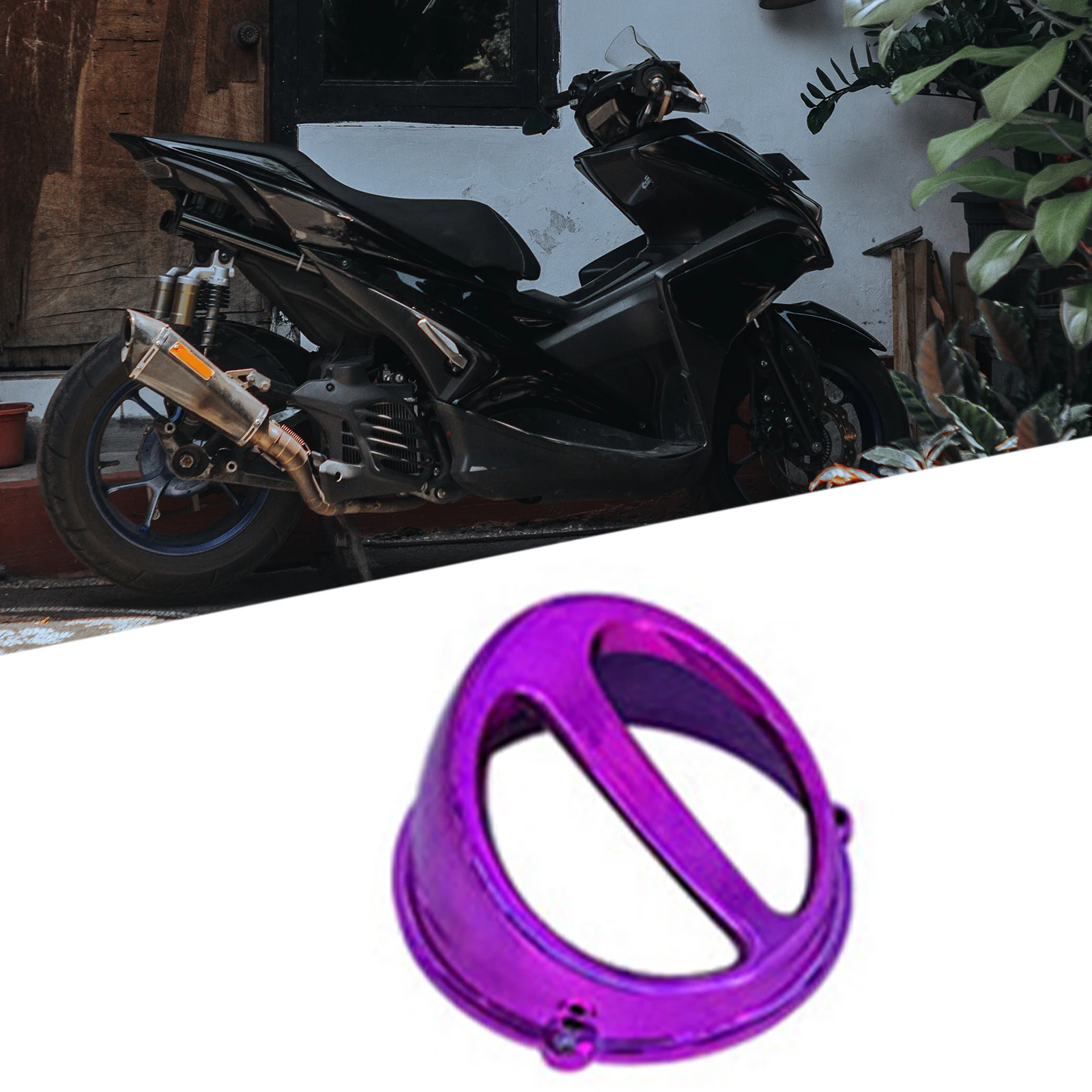 Motorcycle Fan Cover Air Scoop for Jog50 90 Dio ZX Gy6 - Image 2