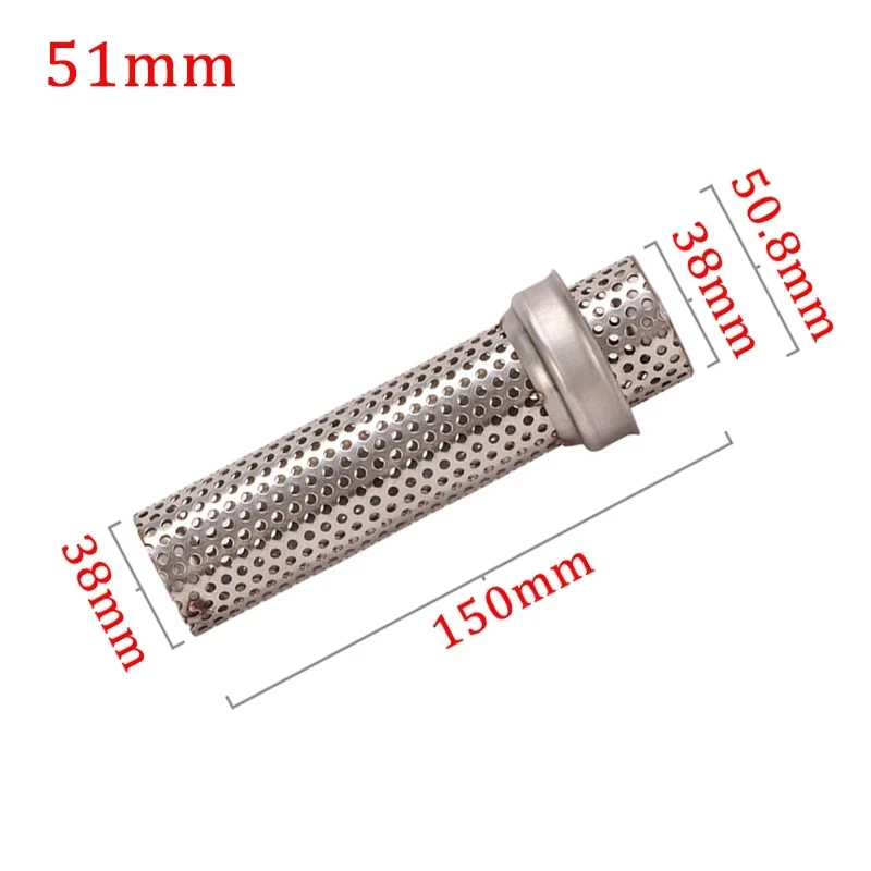 Universal Motorcycle 51mm 60mm Slip-On Exhaust Muffler Silencer - Image 4