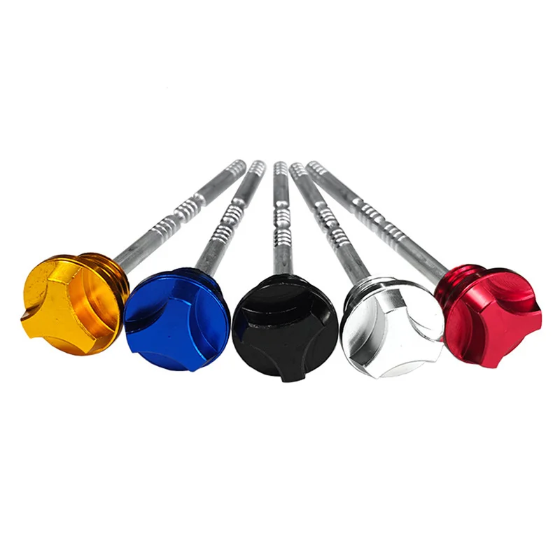 CNC Machined Aluminum Motorcycle Oil Dipstick Cap Plug - Image 3