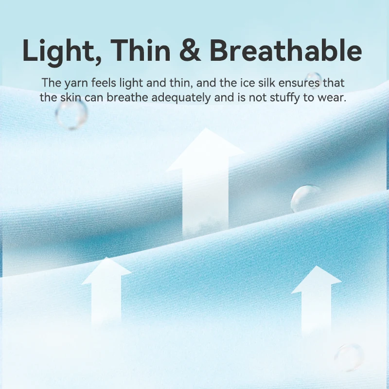 ROCKBROS UPF50+ Ice Silk Cycling Arm Sleeves UV Protection - Image 2