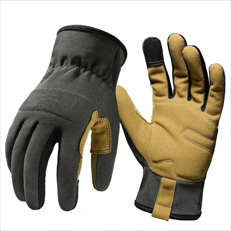 High Dexterity Touch Screen Work Gloves for Men Women