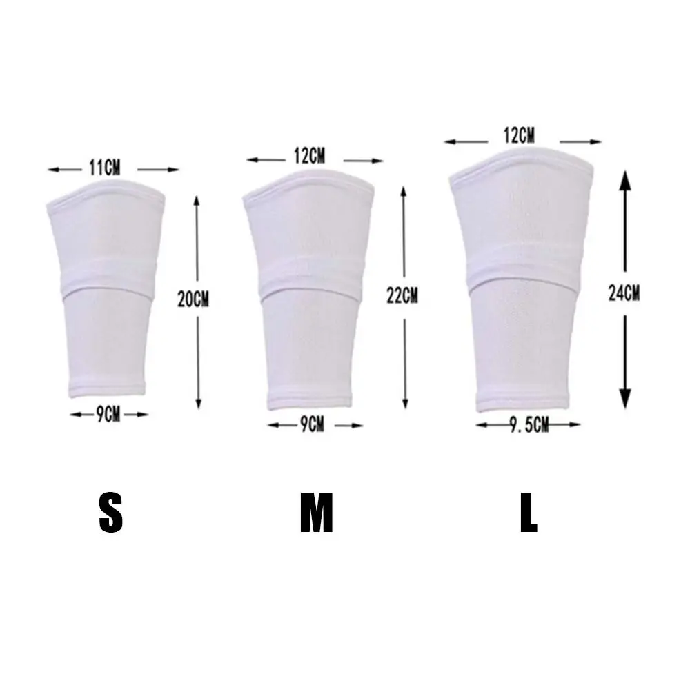 Nylon Soccer Shin Guards Adult Calf Protectors with Pocket - Image 6