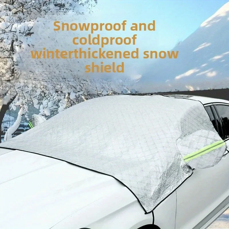 Universal Winter Windshield Snow Cover Aluminum Sun Shade