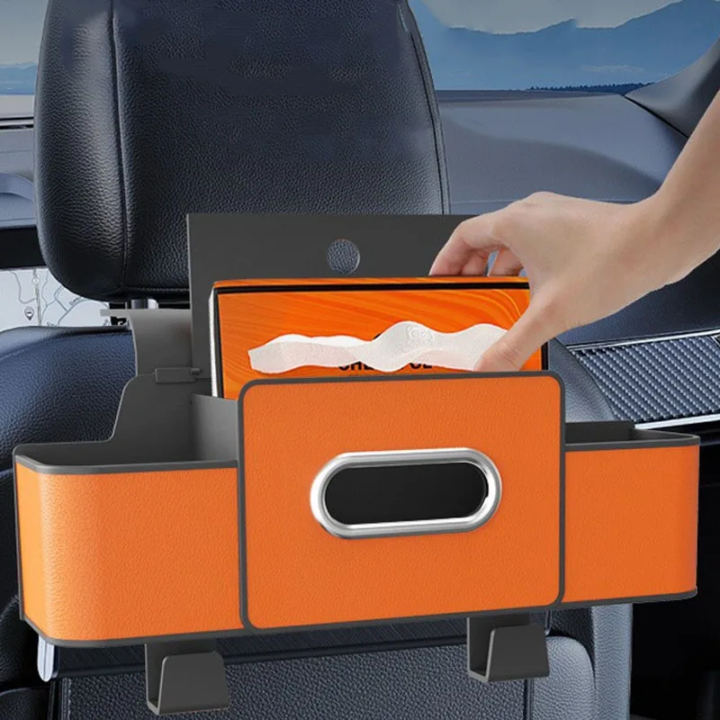 Multifunctional Car Backseat Organizer Storage Holder Box - Image 4