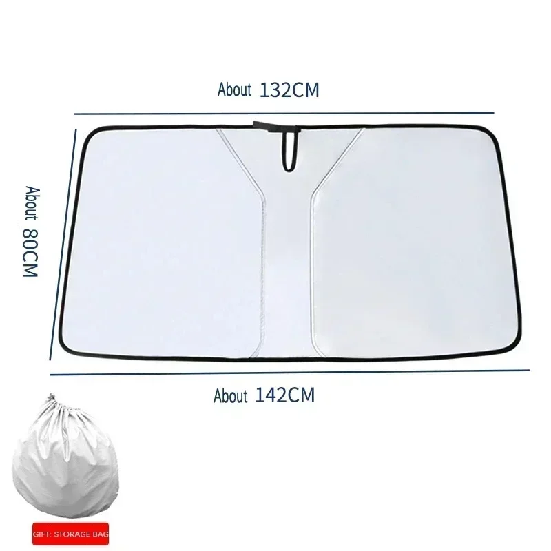 Citroen Picasso Windshield Sun Shade UV Blocker 100% Polyester - Image 5