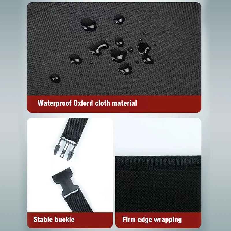 Foldable Waterproof Car Seat Organizer with Tablet Holder - Image 4