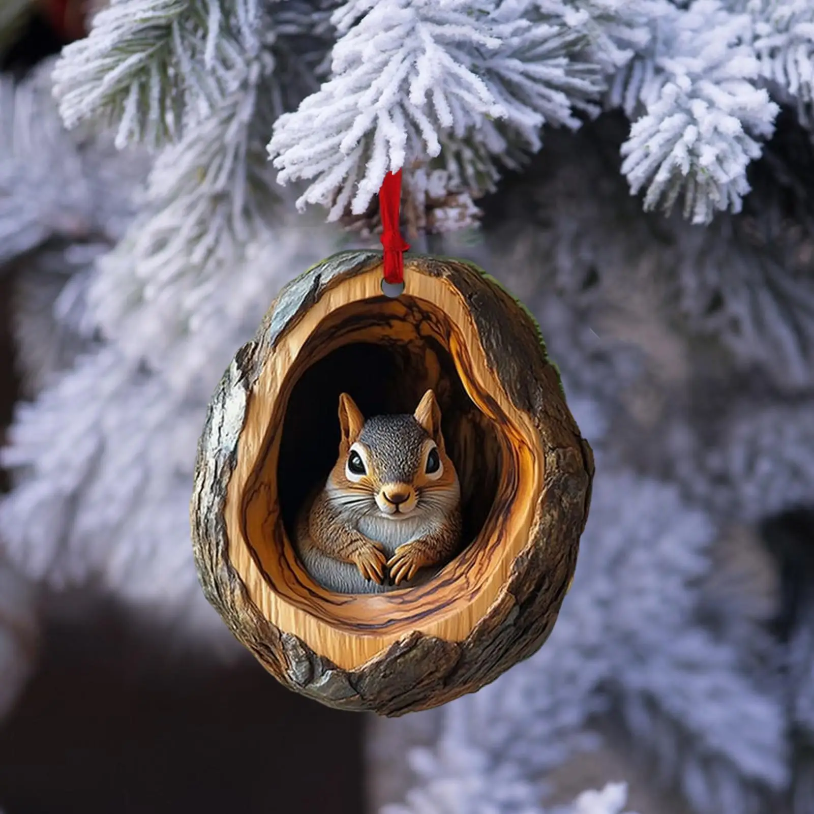 Acrylic Animal Ornaments for Christmas Tree Decor - Image 3