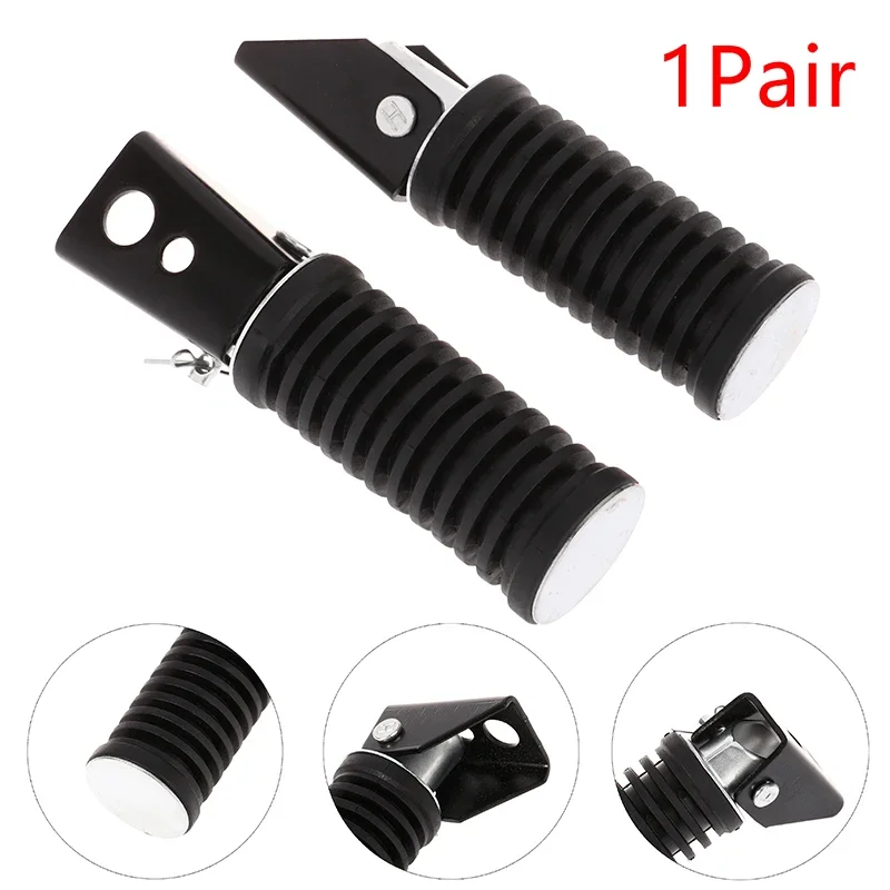 Universal Motorcycle Foot Pegs for GS125 GN125 Compatible - Image 2