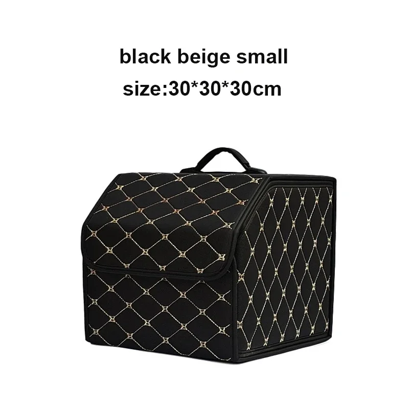 Large Capacity PU Leather Car Trunk Organizer Storage Bag - Image 7