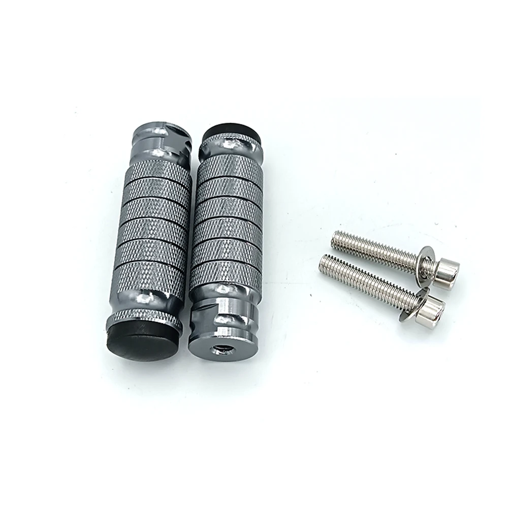 CNC Aluminium Motorcycle Rear Foot Rest Pegs M8 Universal - Image 3
