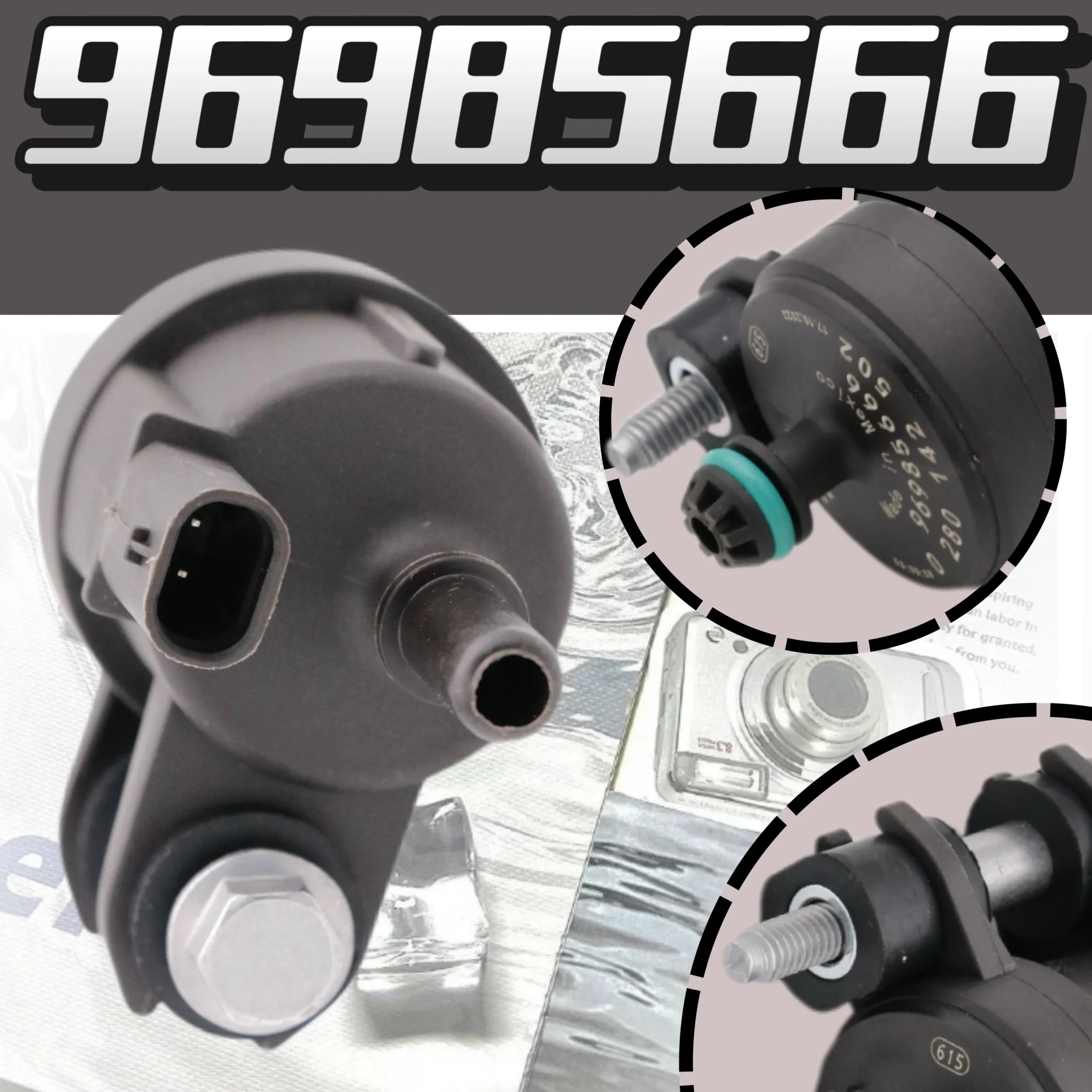 Chevrolet Spark 2013-2015 Vapor Canister Purge Valve 96985666 - Image 5