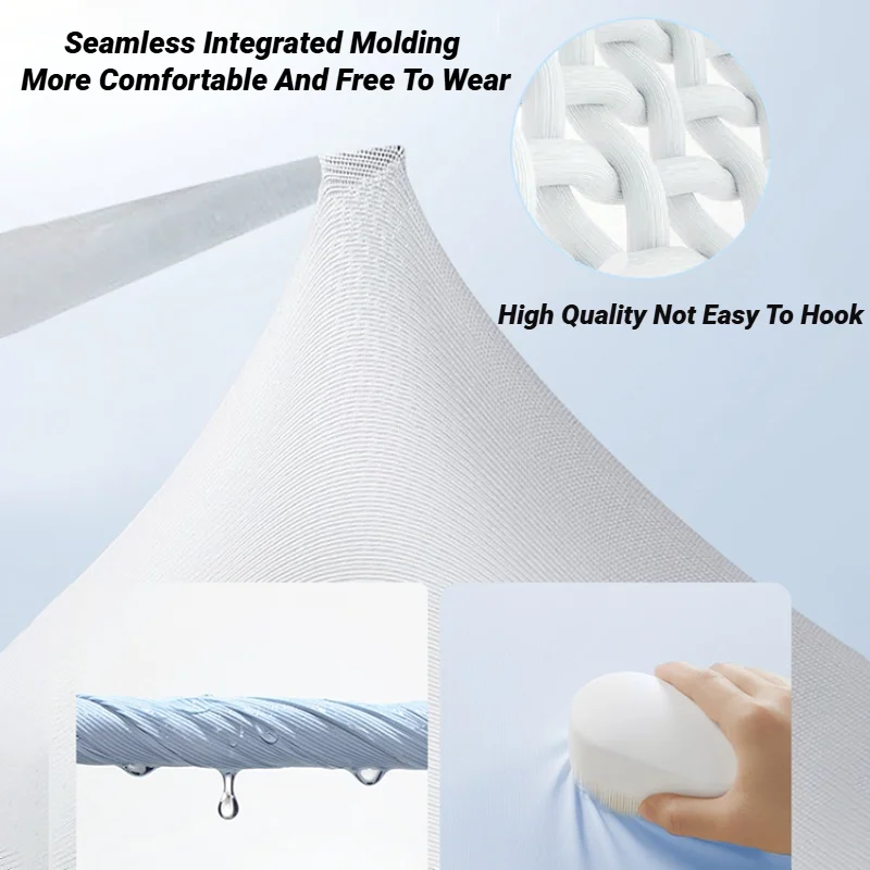 Ice Silk UV Protection Compression Leg Sleeves for Sports - Image 4