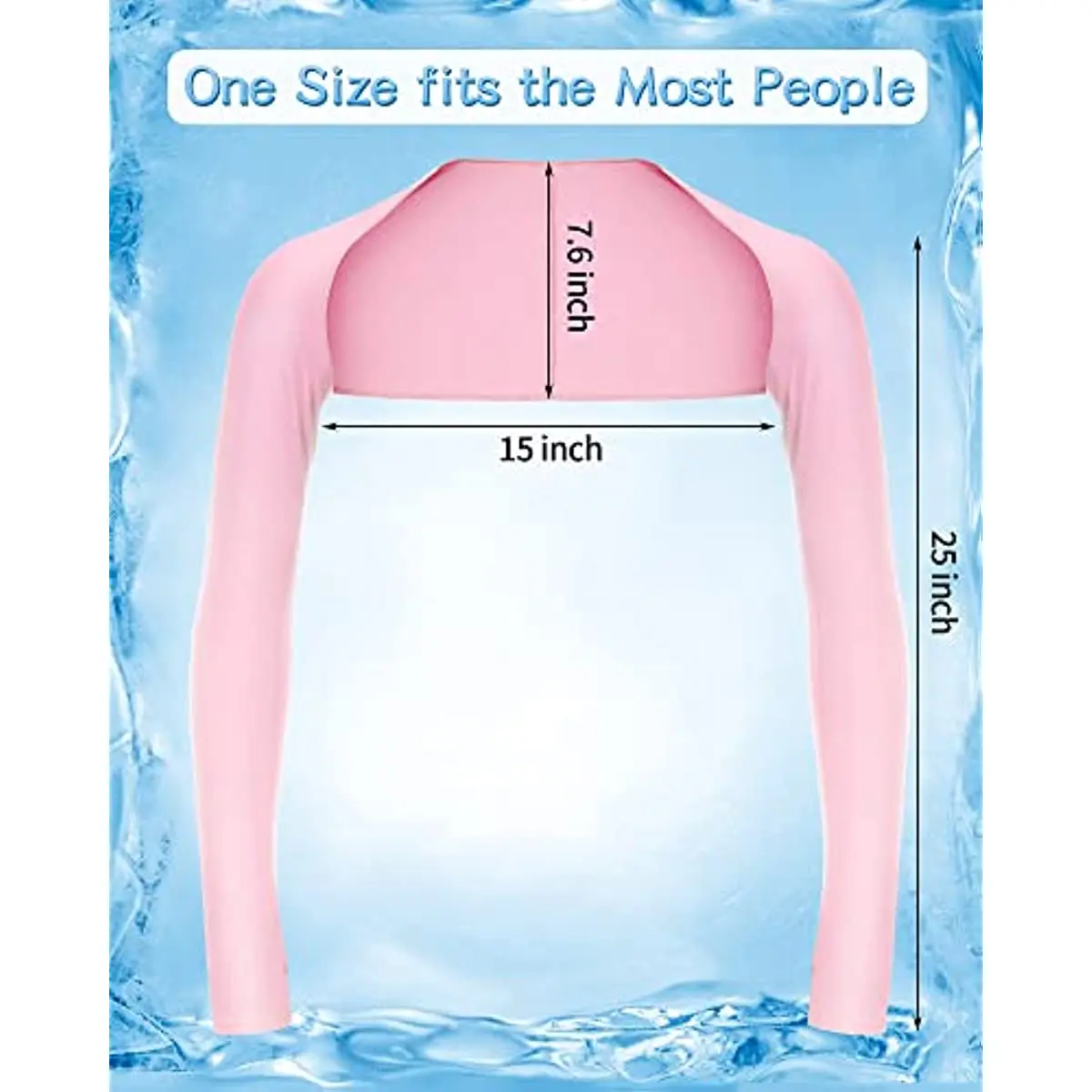 Ultra-thin Ice Silk Arm Sleeves UV Protection for Outdoor Sports - Image 2