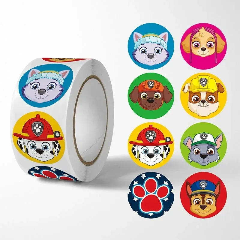500PCS Paw Patrol Cartoon Stickers for Kids School Supplies - Image 7