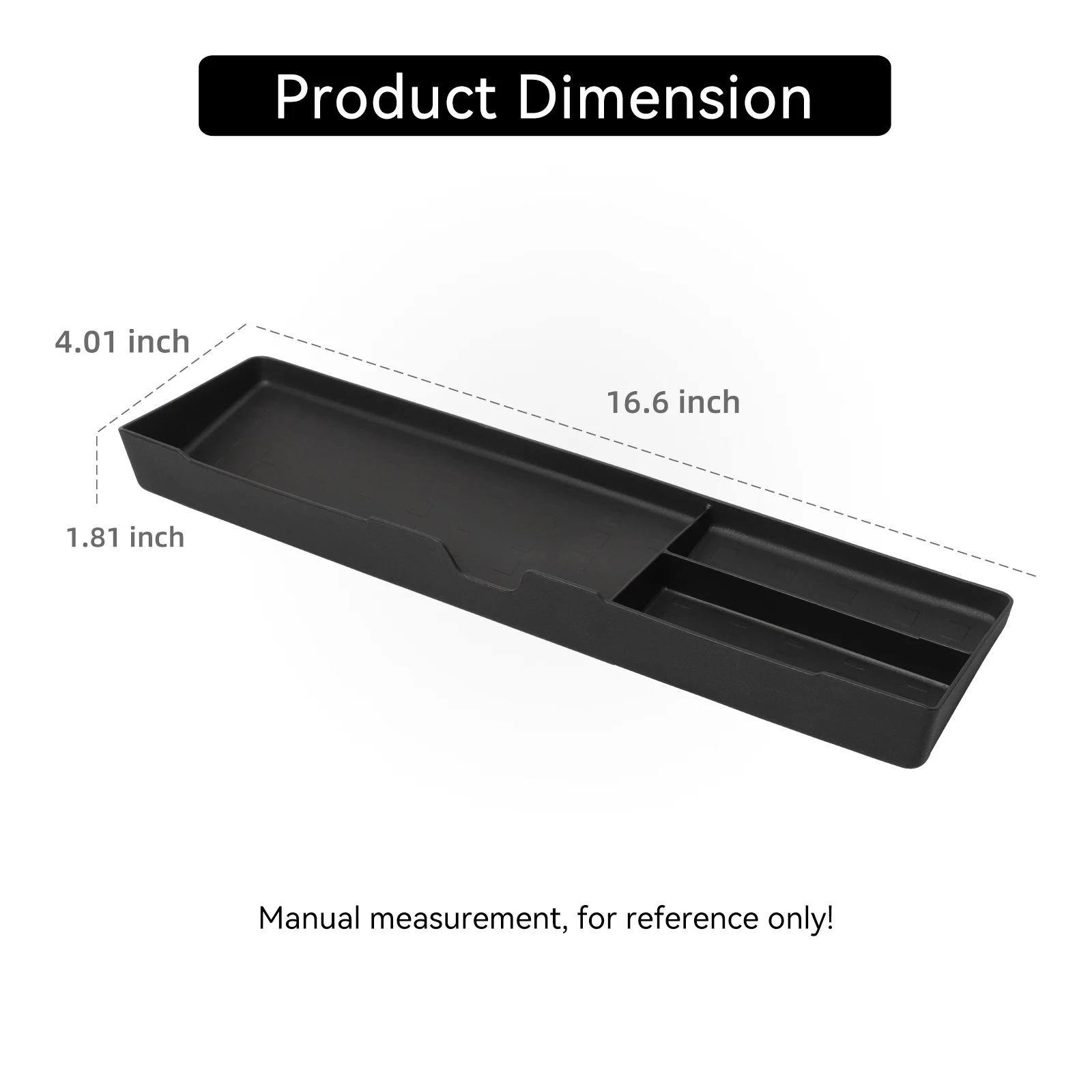 Hyundai Santa Fe 2024 2025 Co-pilot Drawer Storage Box TPE - Image 3
