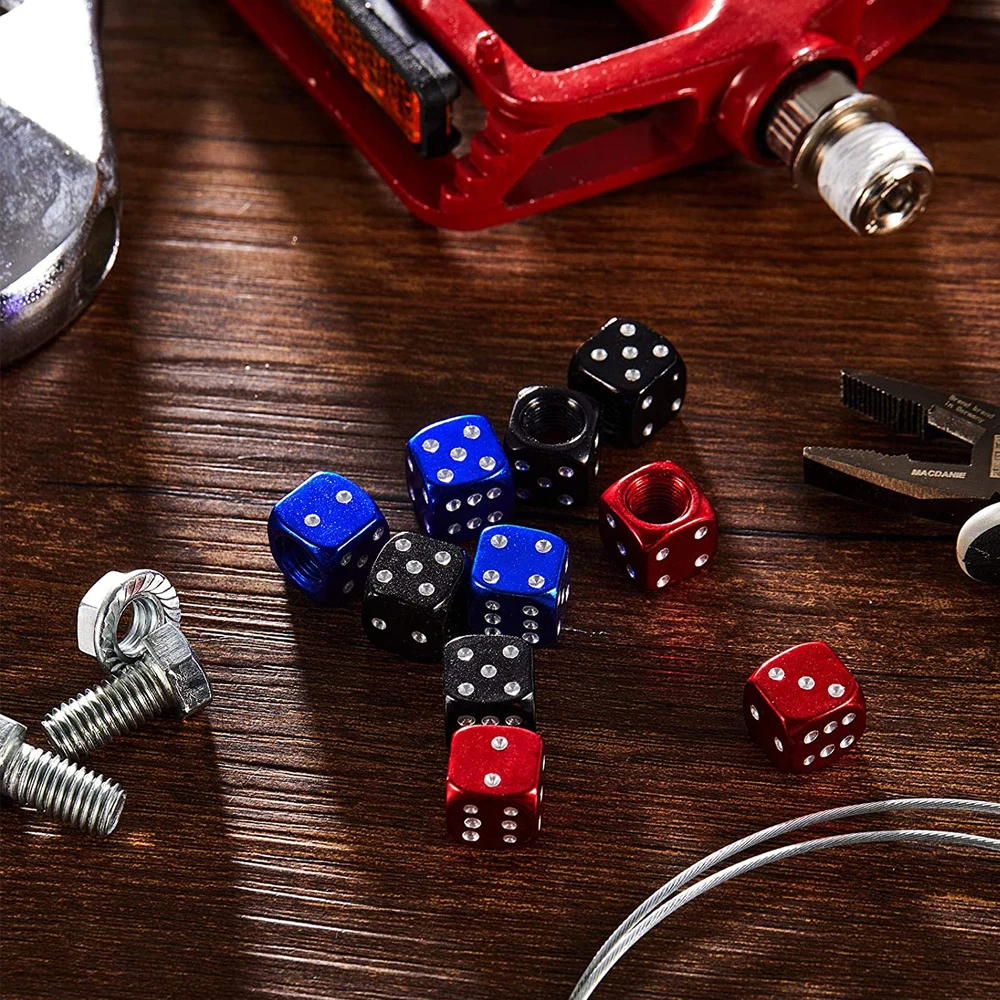 Aluminum Alloy Tire Valve Dust Cap Covers 4Pcs Set AUTCOAT - Image 5