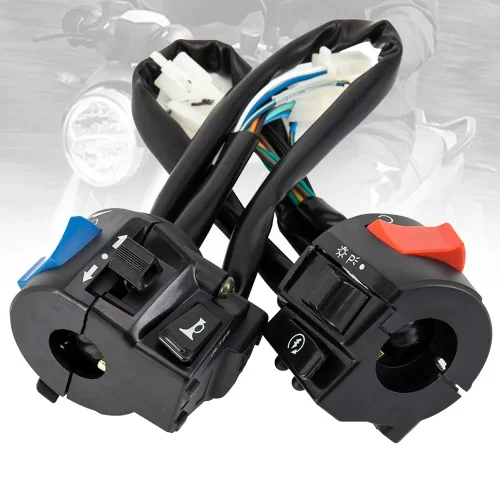 Universal Waterproof Motorcycle Handlebar Switch Control Set