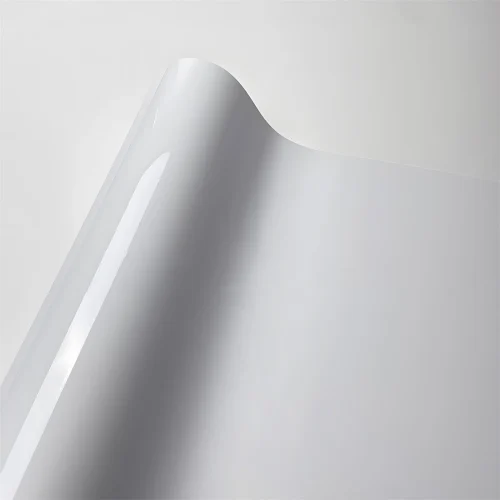Glossy White PVC Car Vinyl Wrap Film 10x152cm Auto Sticker