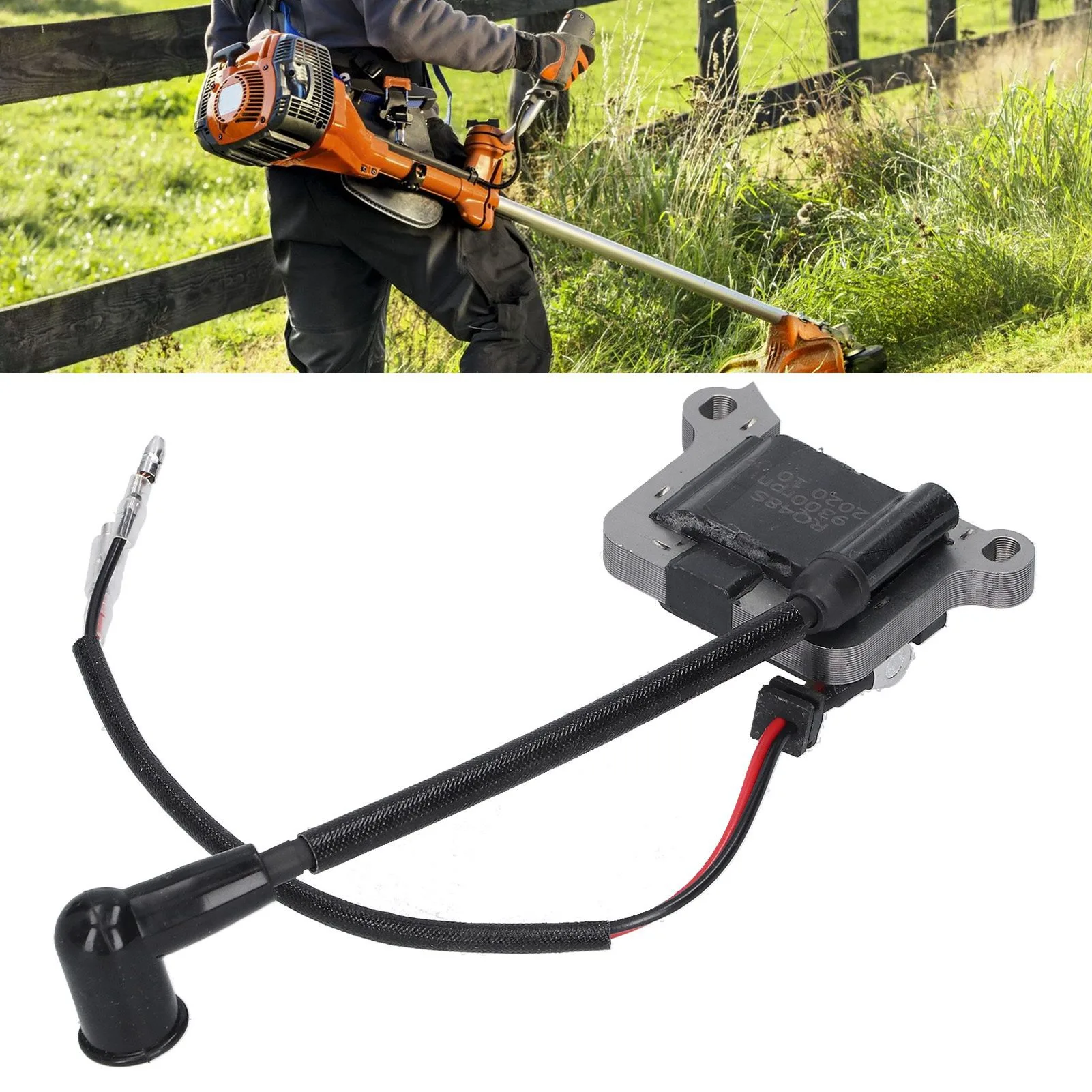 Ignition Coil 1E48F for 63cc Brush Cutter Grass Trimmer - Image 2