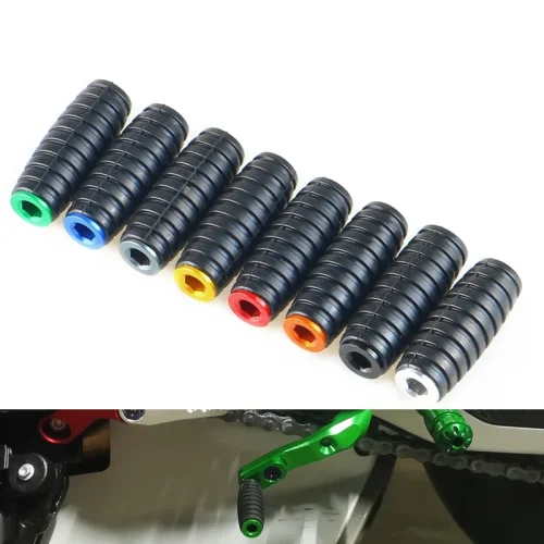 Adjustable Aluminum Motorcycle Foot Pegs for Kawasaki Honda Ducati