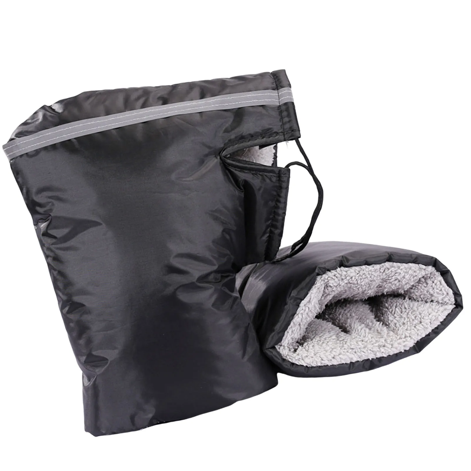 Windproof Thermal Motorcycle Handlebar Gloves ATV Scooter - Image 4