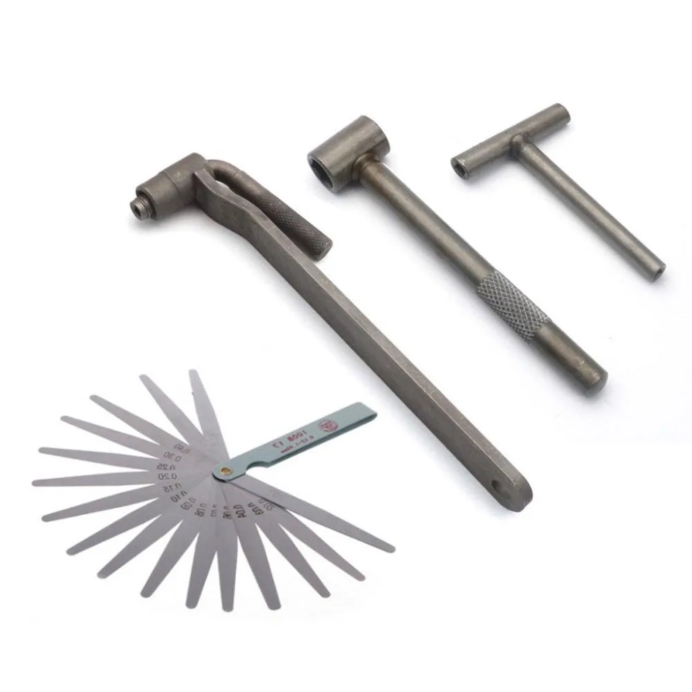 Motorcycle Engine Valve Adjustment Tool 8mm 9mm 10mm Feeler Gauge