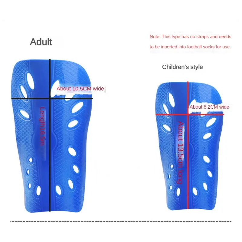 Breathable Plastic Soccer Shin Guards for Adults and Kids - Image 6