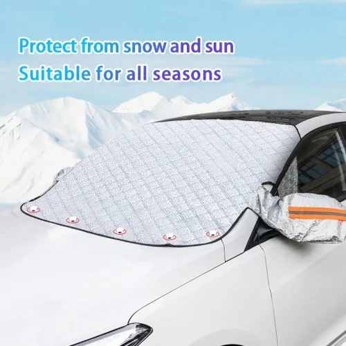 SEAMETAL Magnetic Car Windshield Snow Cover UV Frost Protection