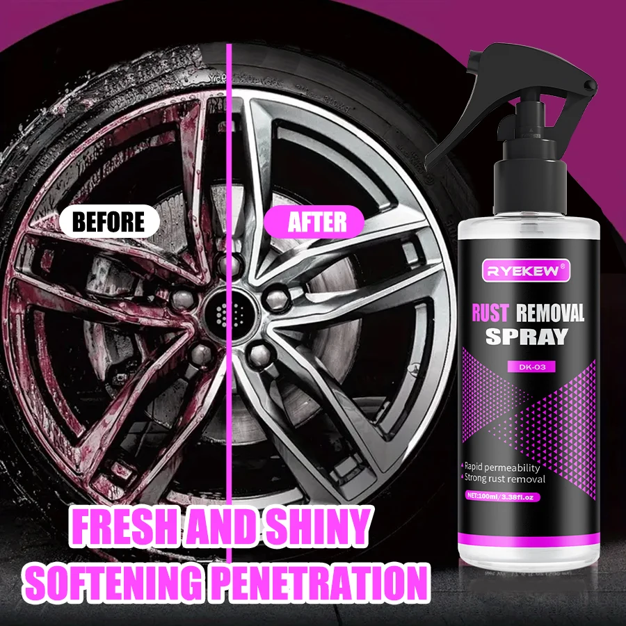 Multi-Purpose Rust Remover for Car Wheels and Paint Care - Image 2