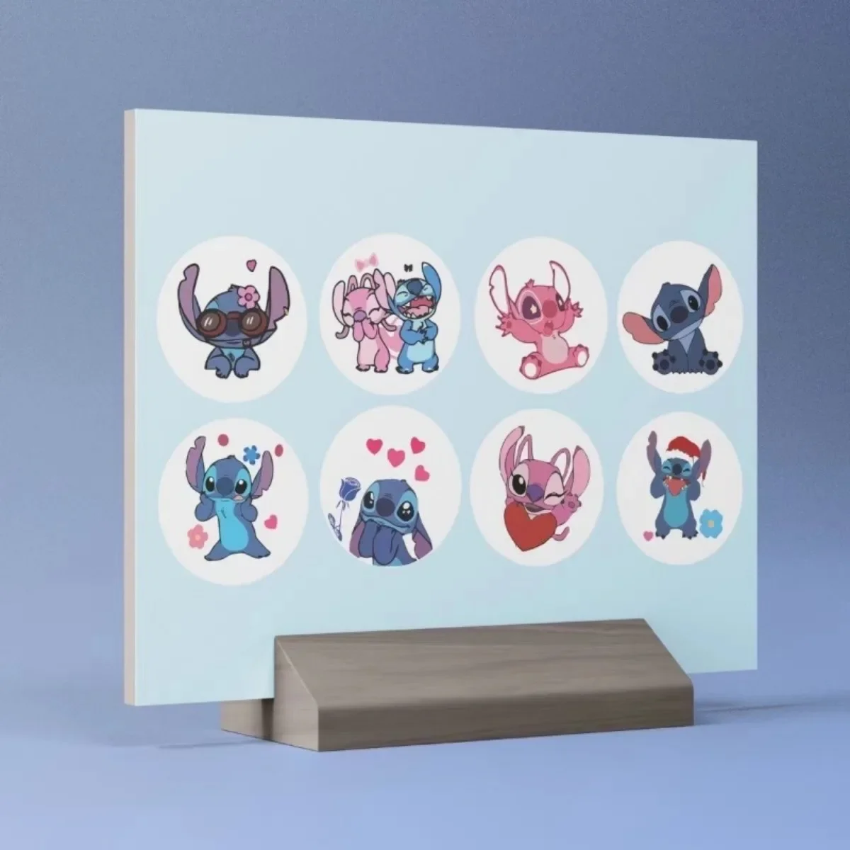 500pcs Disney Stitch Paper Stickers 3x7cm for Kids - Image 3