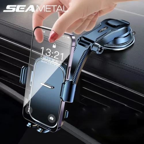 SEAMETAL Universal Car Dashboard Phone Holder for GPS Navigation