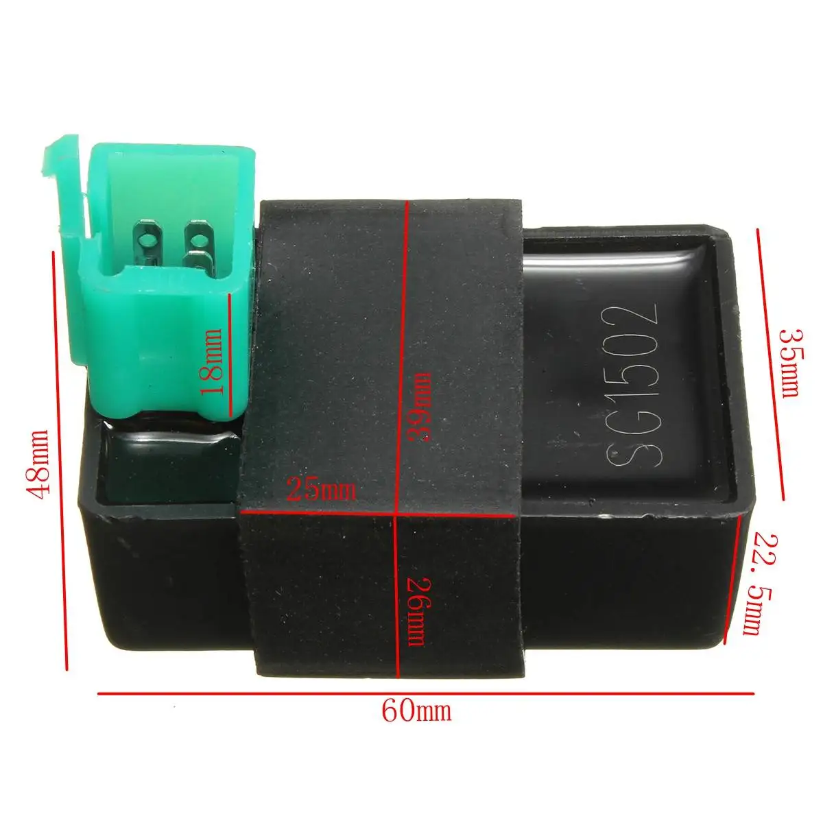 Motorcycle Ignition Coil CDI Unit Kit for 50cc-125cc ATV - Image 6