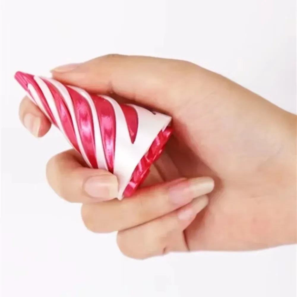 3D Printed Spiral Cone Pyramid Optical Illusion Desk Toy - Image 6