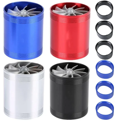 Turbocharged Engine Power Intake Aluminum Plastic Accessories