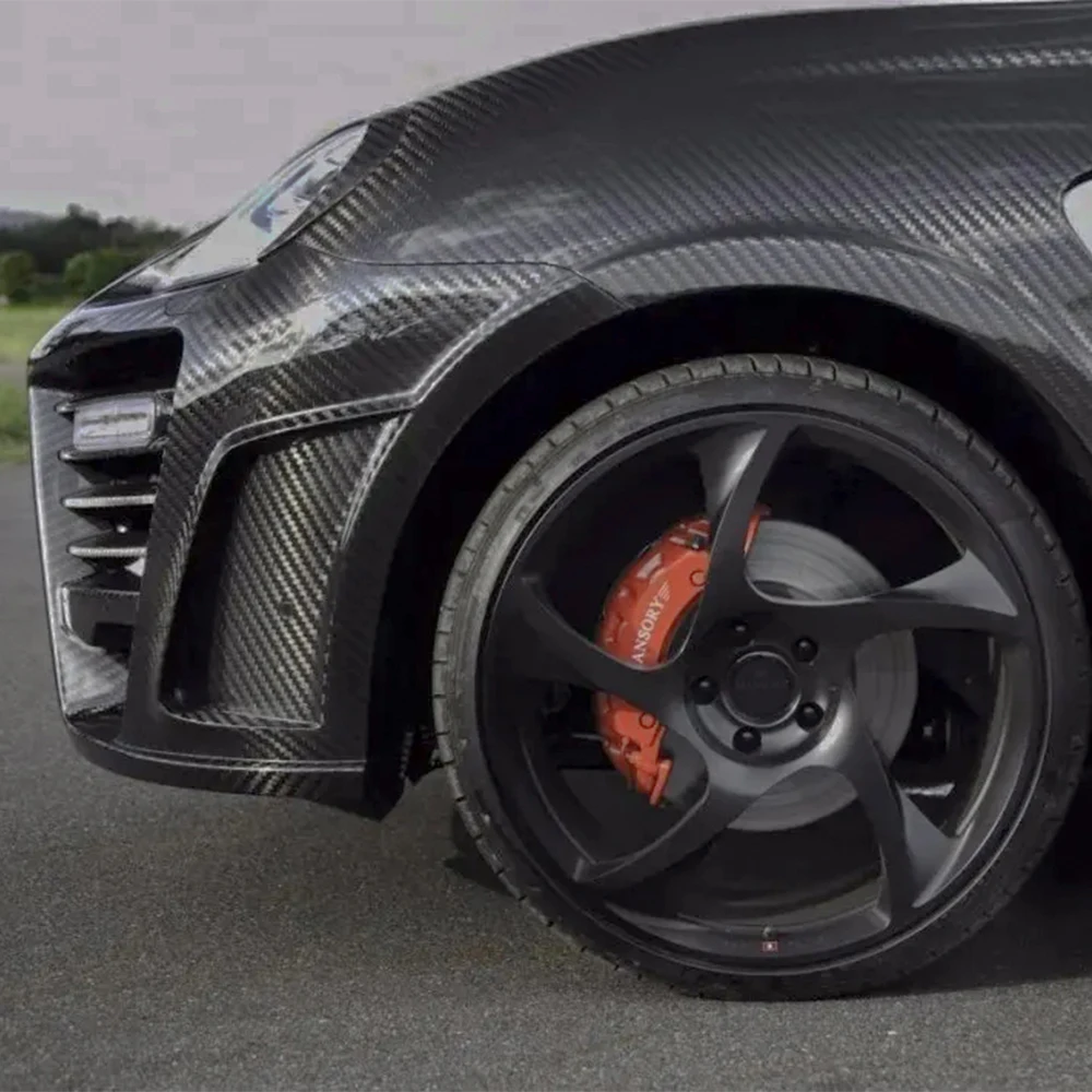 3D Carbon Fiber Glossy PVC Vinyl Wrap for Auto Body Styling - Image 3