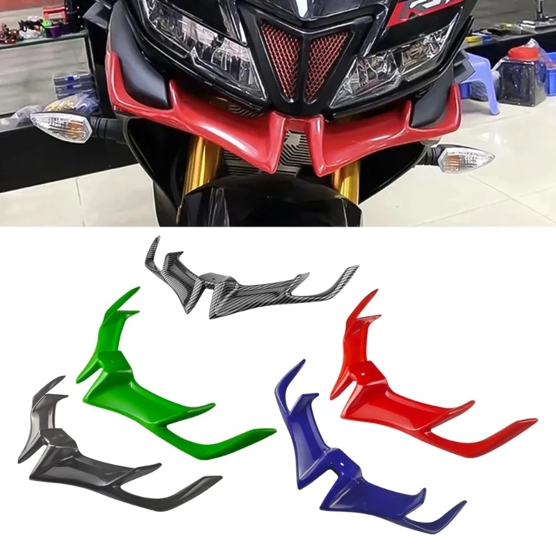 Motorcycle ABS Front Fairing Winglets Aerodynamic Spoilers - Image 4
